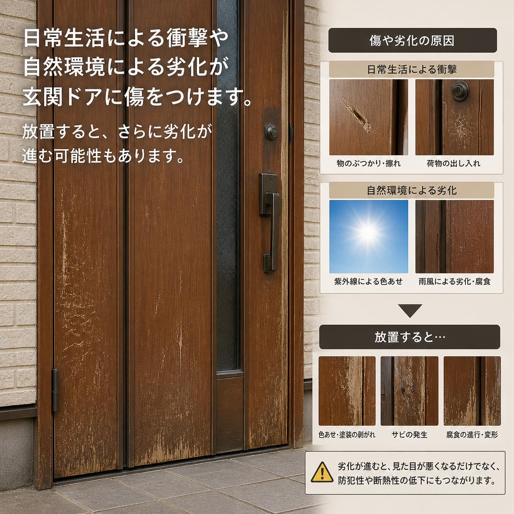 傷の原因と影響
